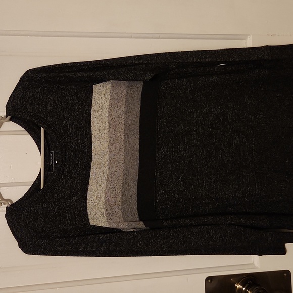 Women's Sonoma Medium Black & Gray Sweater - Picture 1 of 4